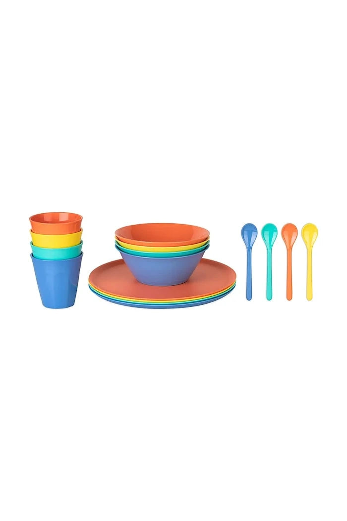Сервиз за 4 души Koziol Nora Set Lollipop 16-pack
