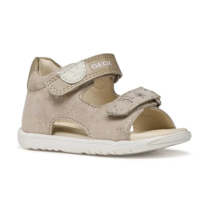 Geox сандали за деца от кожа SANDAL MACCHIA