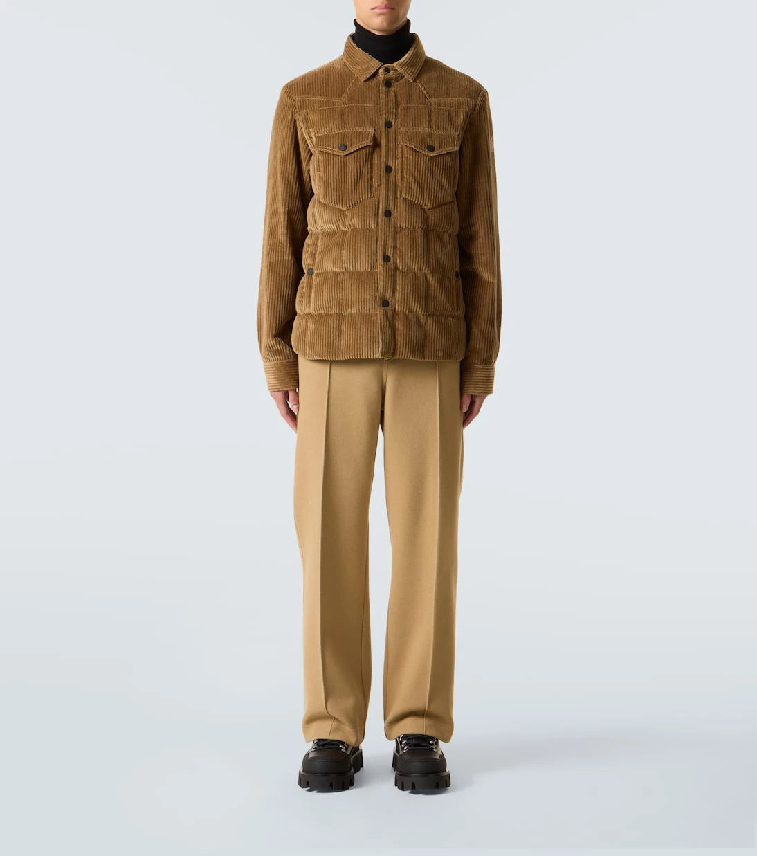 Moncler Grenoble - جاكيت Gelt مبطن من قطن الكوردروي