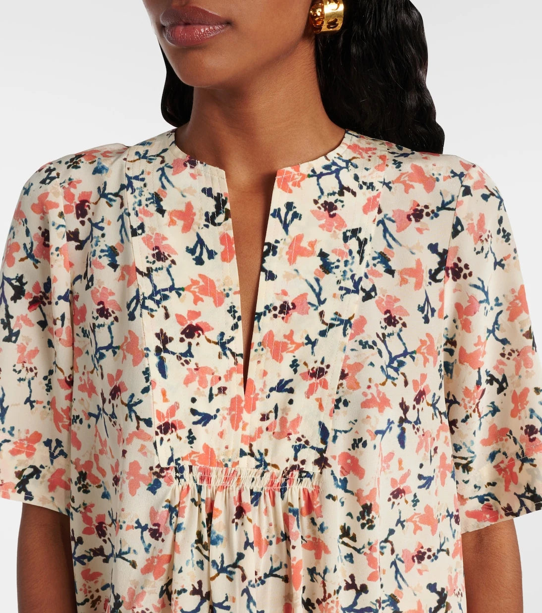 Ulla Johnson - Calla floral silk top