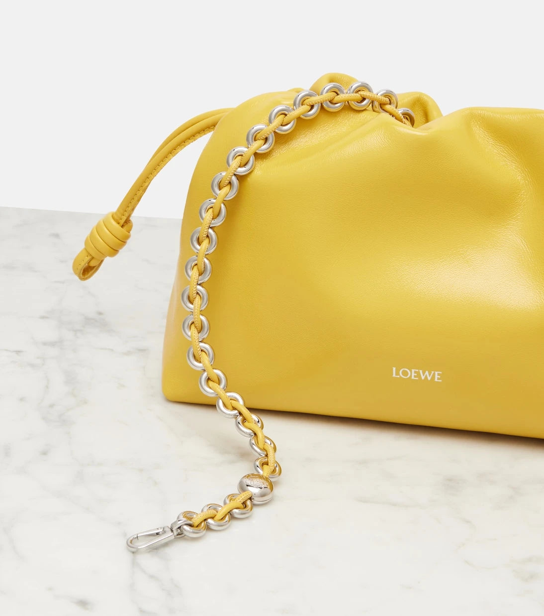 Loewe - Flamenco Medium leather clutch