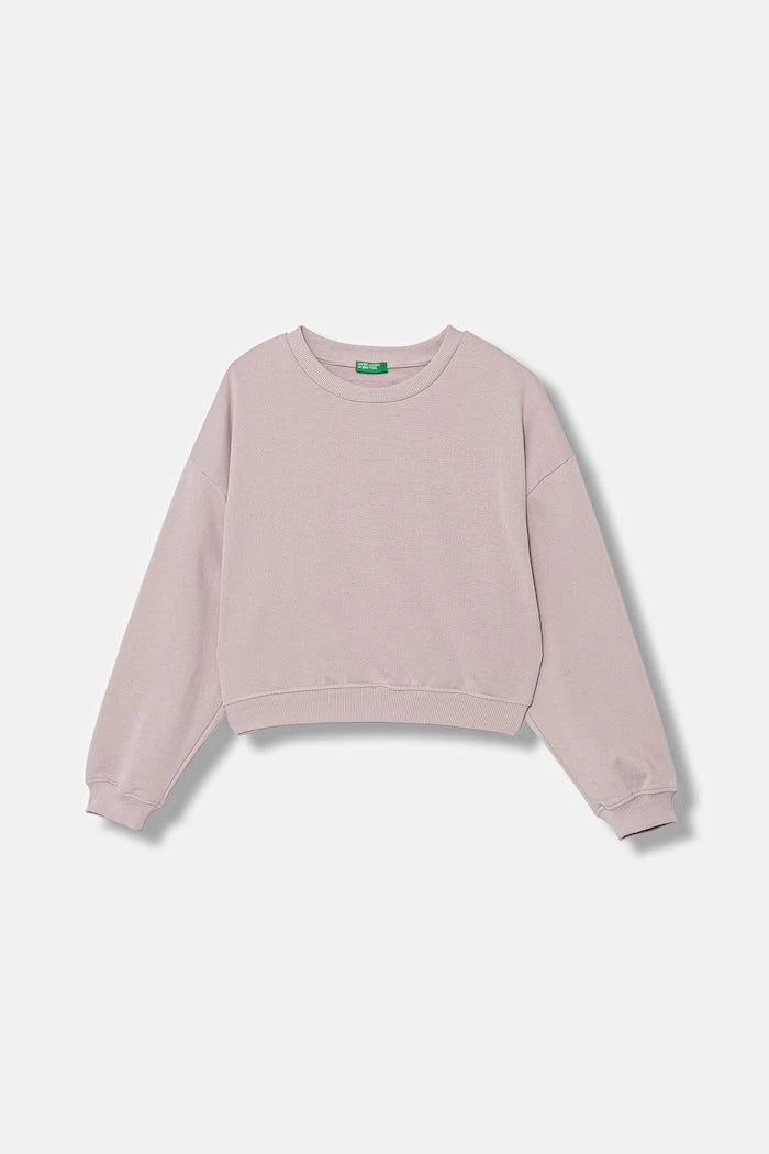 United Colors of Benetton çocuk pamuklu sweatshirt