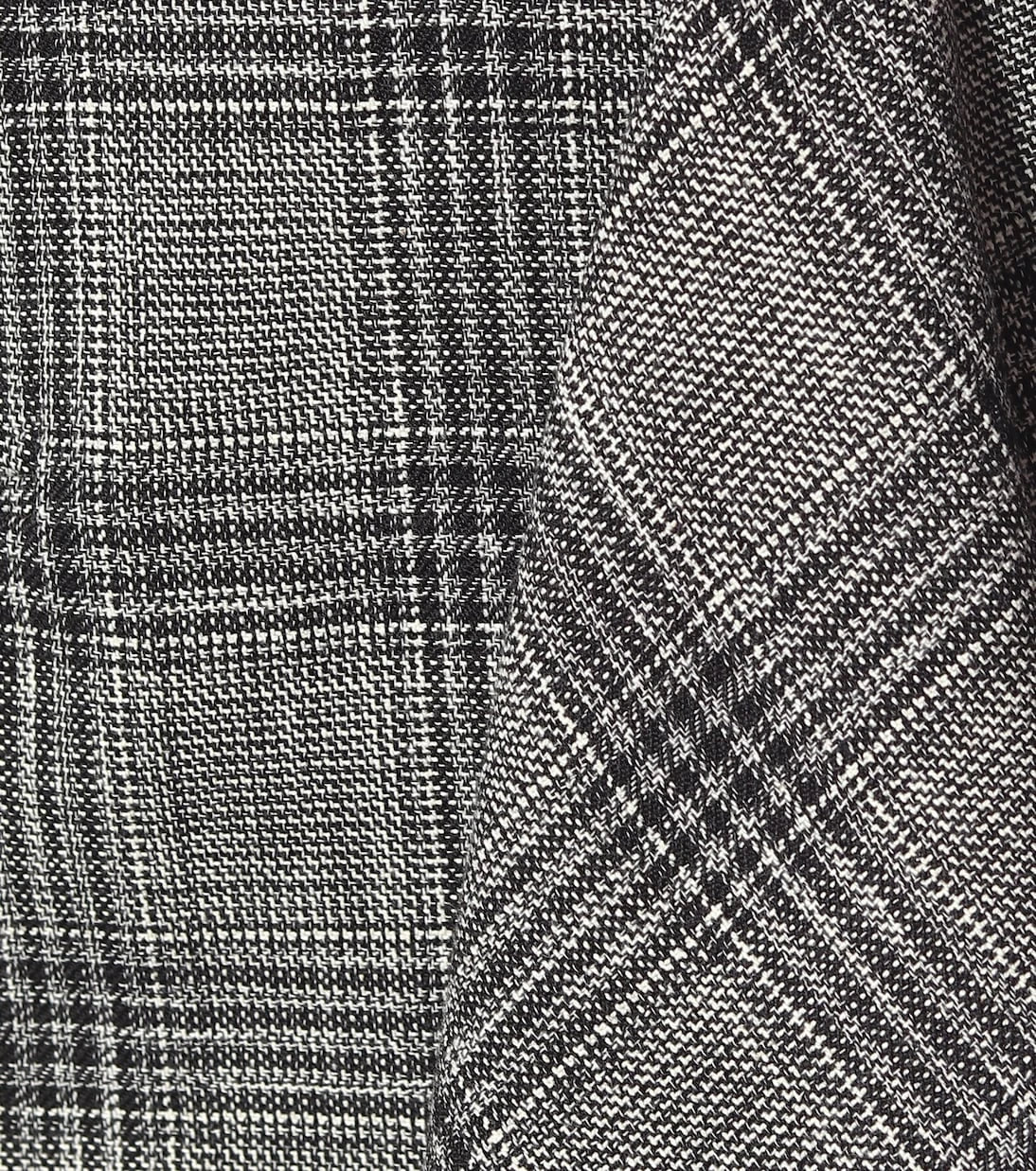 Isabel Marant - Doleyli checked cotton and wool skirt