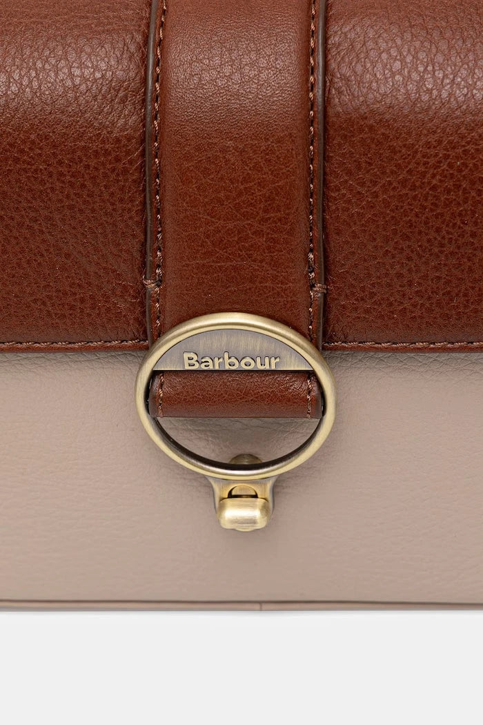 Barbour чанта crossbody дамска от кожа Rosa