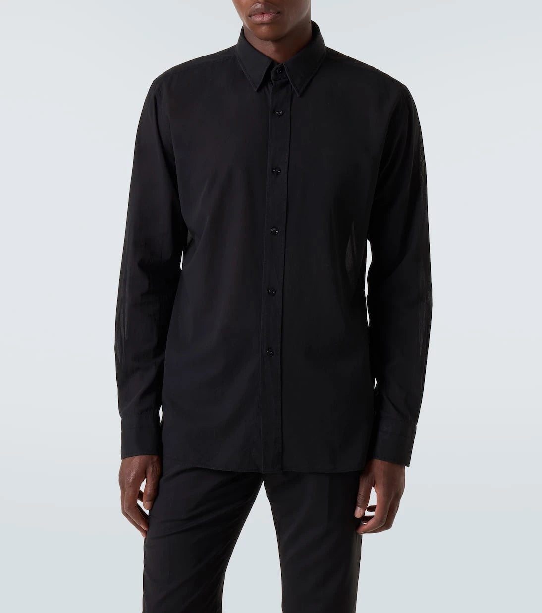 Tom Ford - Cotton voile shirt