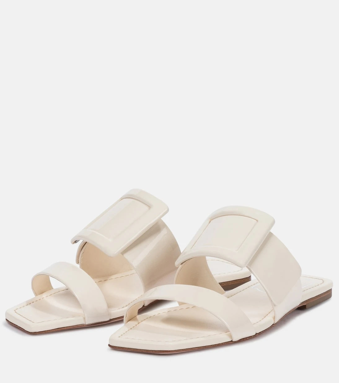 Roger Vivier - Viv' In The City leather slides