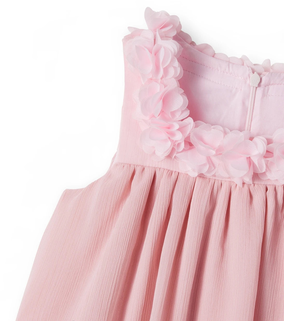 Patachou - Floral-appliqué tiered dress