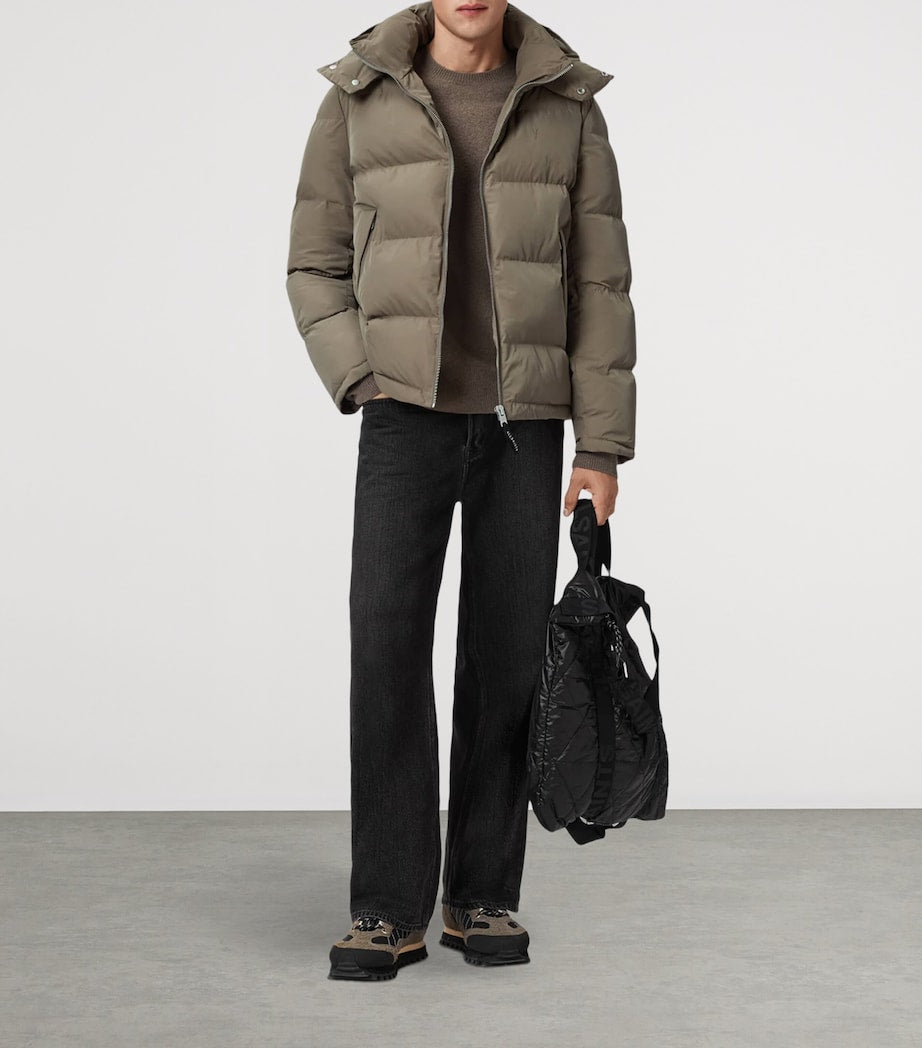 Brown Ramskull Marlo Puffer Jacket