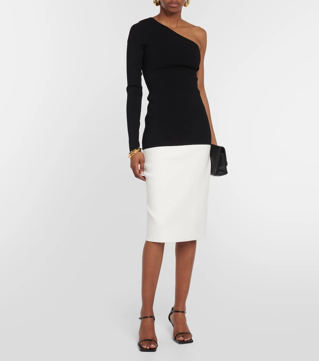 Victoria Beckham - بلوزة VB Body بكتف واحد