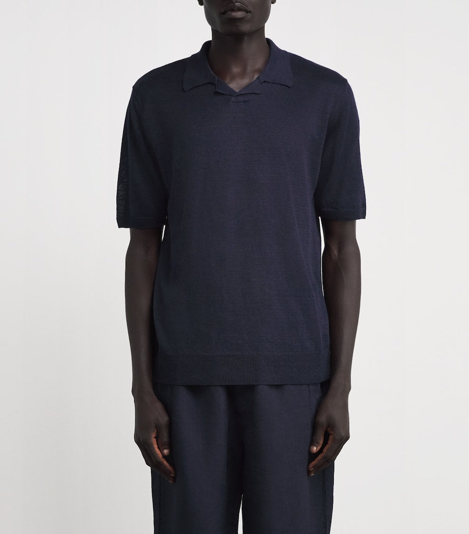Linen Polo Shirt