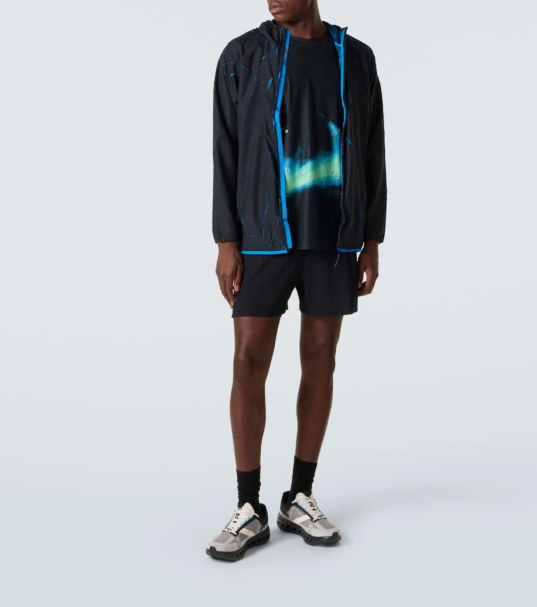On - Pace Run printed jacket