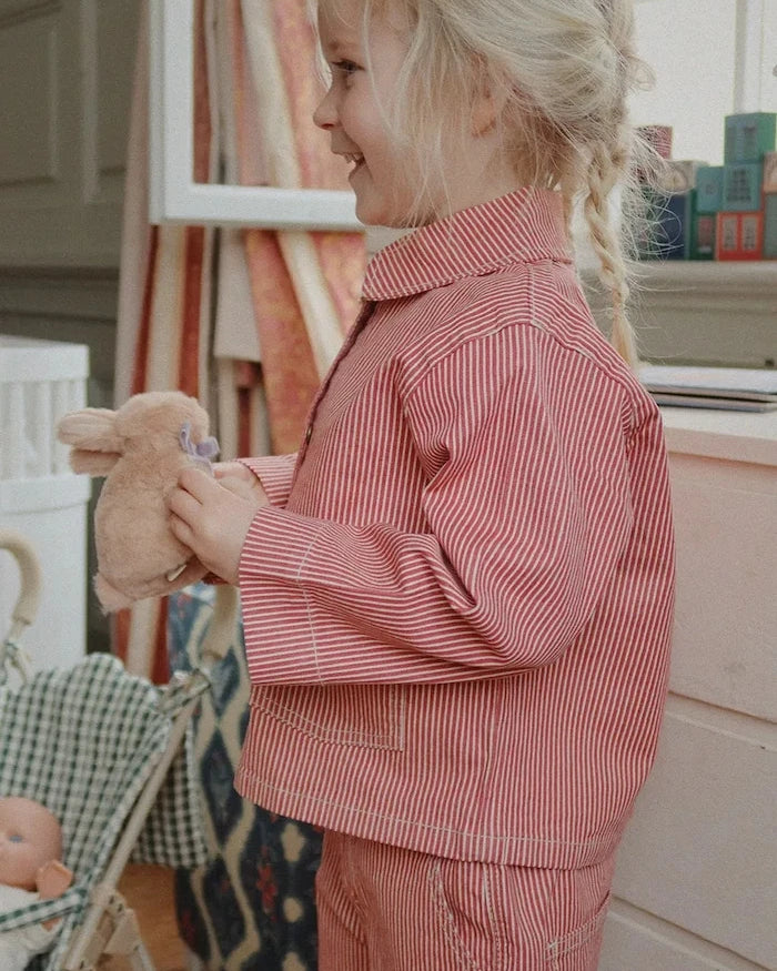 Konges Sløjd LUC SHIRT JACKET GOTS Çocuk Pamuk Ceket