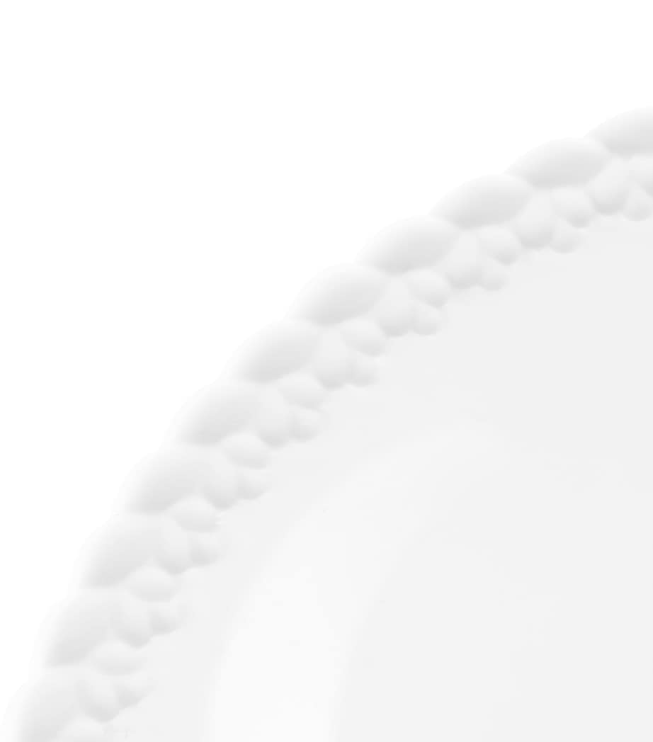 Porcelain Babylone Dinner Plate (27cm)