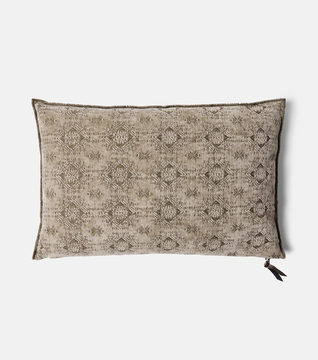 Maison de Vacances - Cotton-blend jacquard cushion