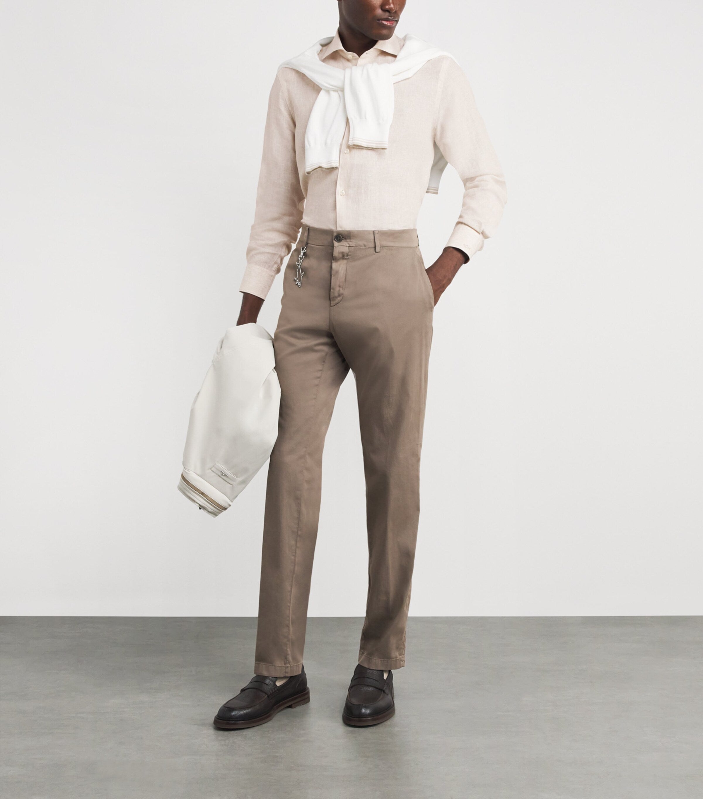 Paul & Shark Linen Stripe Shirt