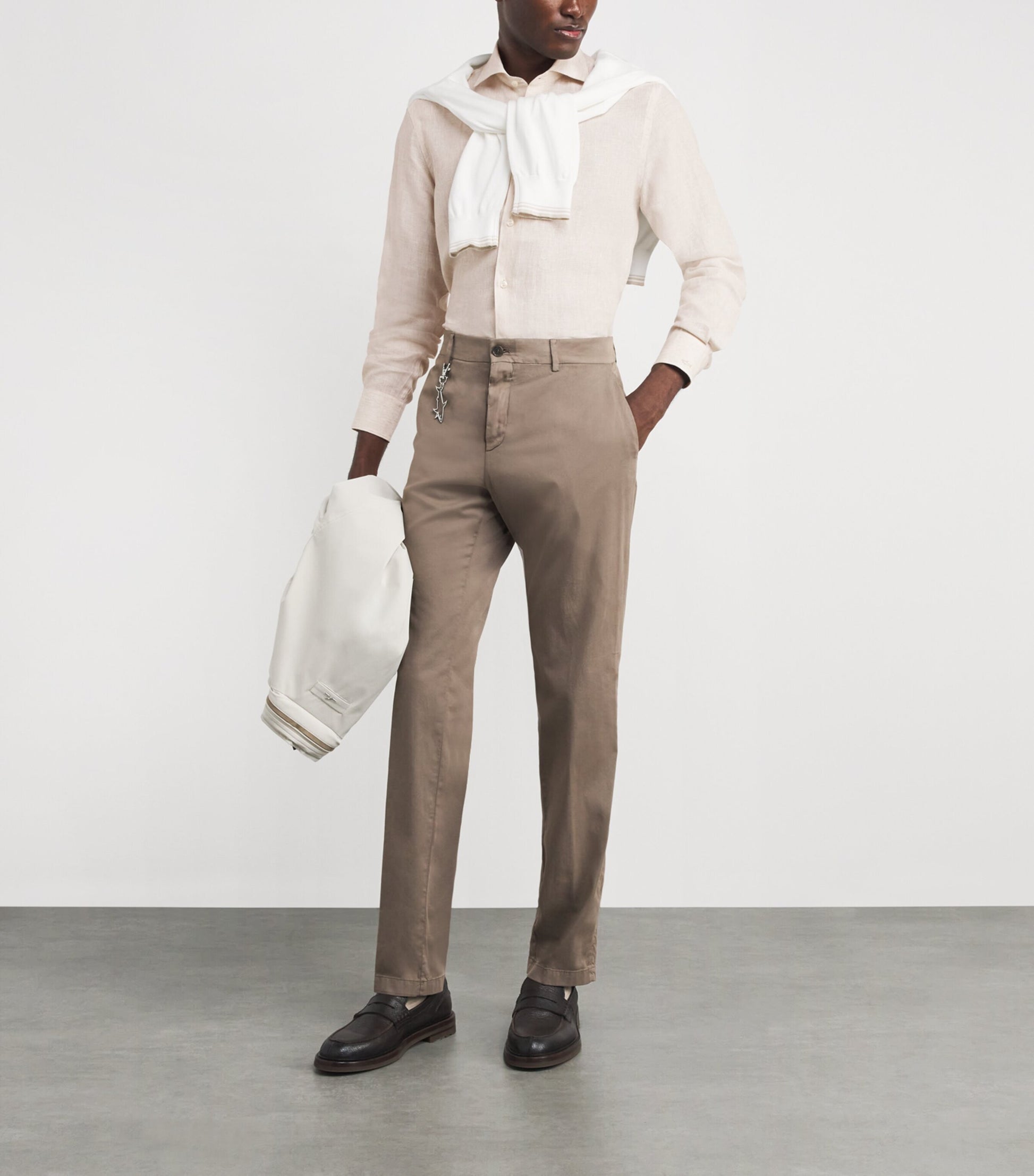 Paul & Shark Linen Stripe Shirt