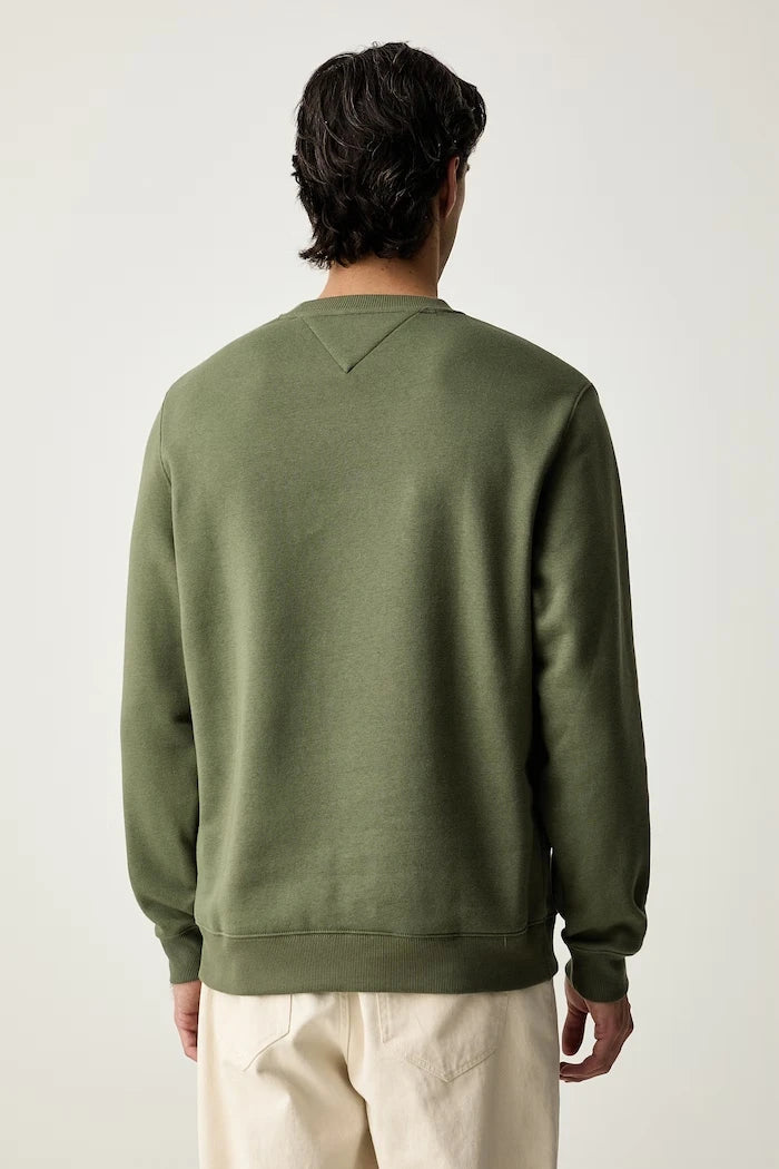 Tommy Jeans erkek pamuklu sweatshirt
