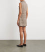 Theory Beige Tweed Mini Dress