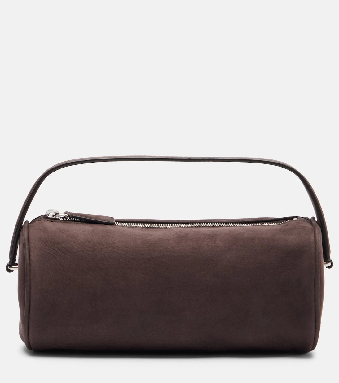 The Row - Round 90s suede tote bag