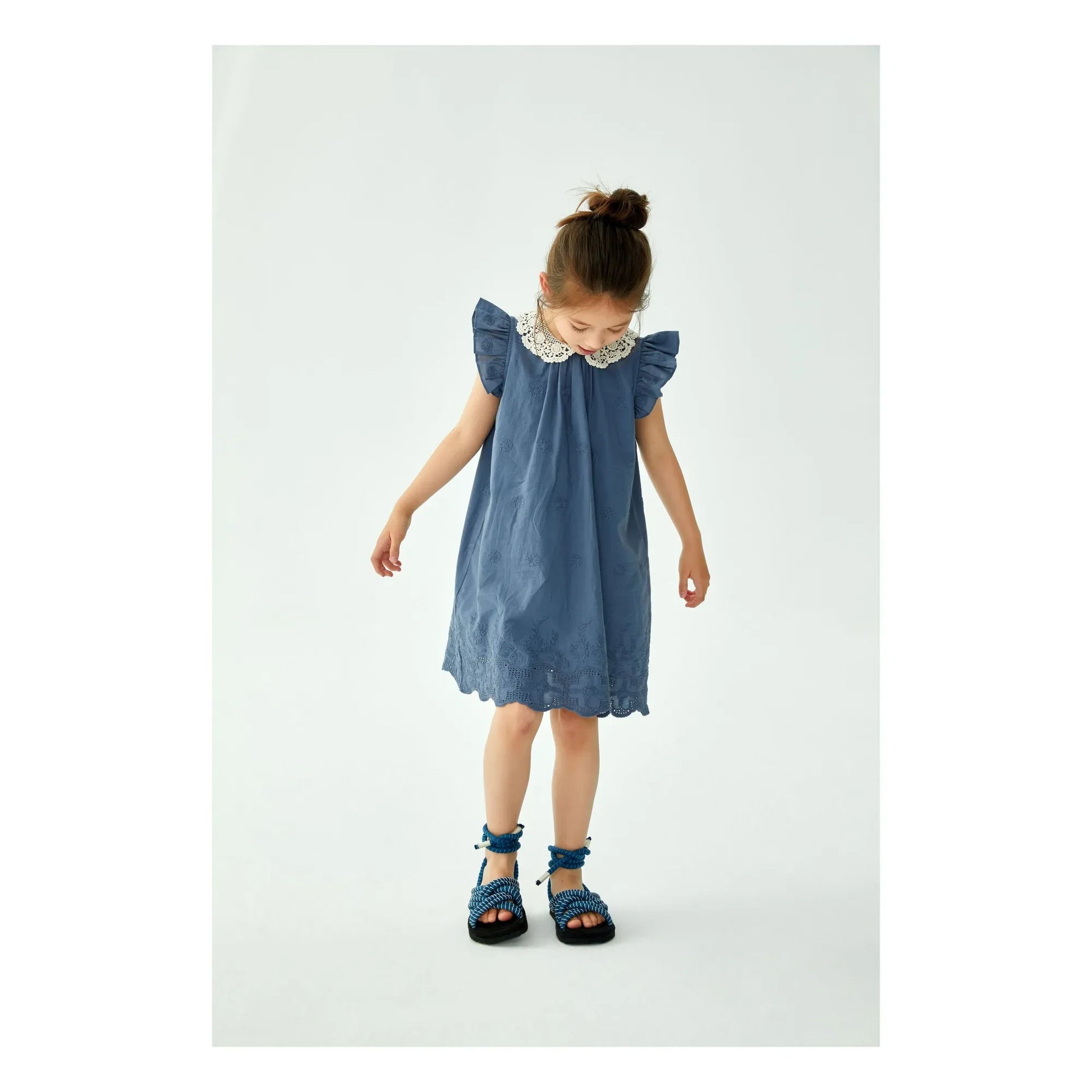 C'era Una Volta - Antonella dress | Grey blue