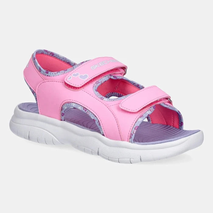 Детски сандали Skechers FLEX SPLASH - HEART GALORE
