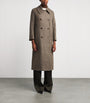 Johnstons Of Elgin Brown Wool The Great Coat