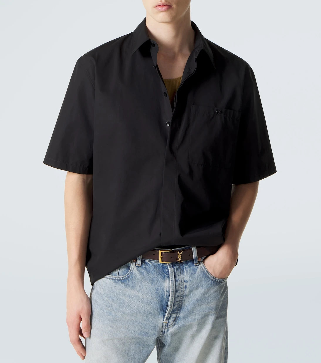 Saint Laurent - Cotton poplin shirt