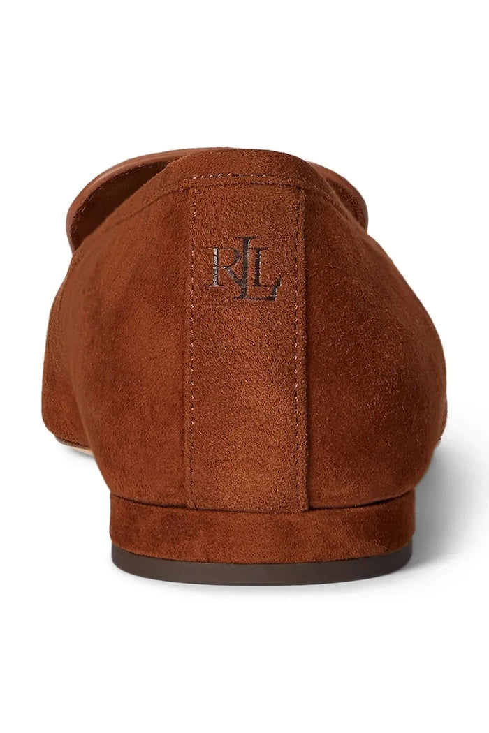 Велурени балеринки Lauren Ralph Lauren Londyn Klt