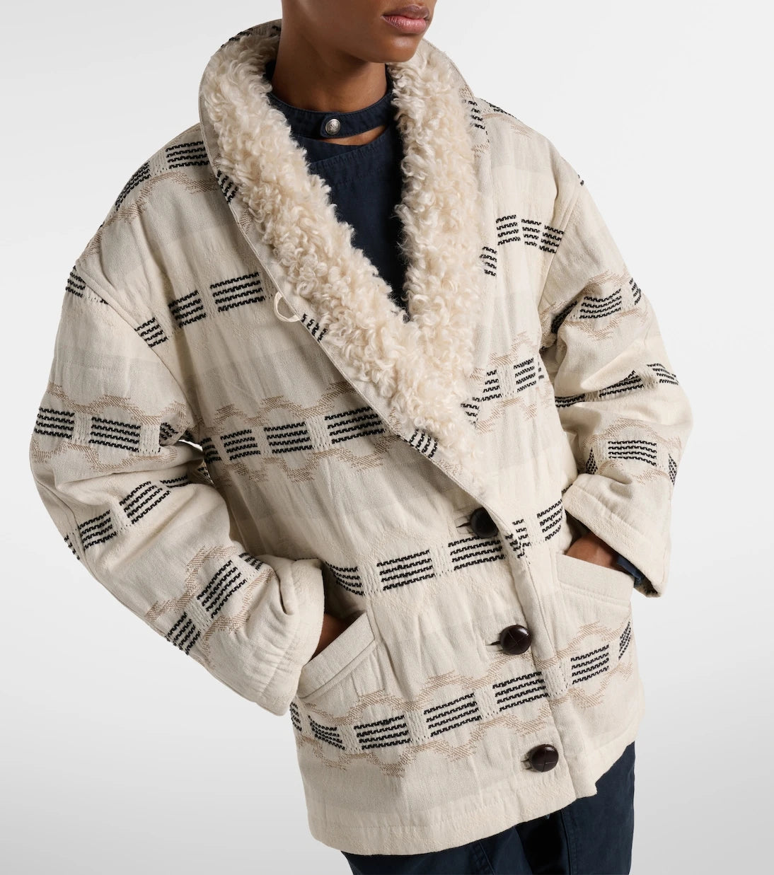 Marant Etoile - Qayla cotton-blend jacquard jacket