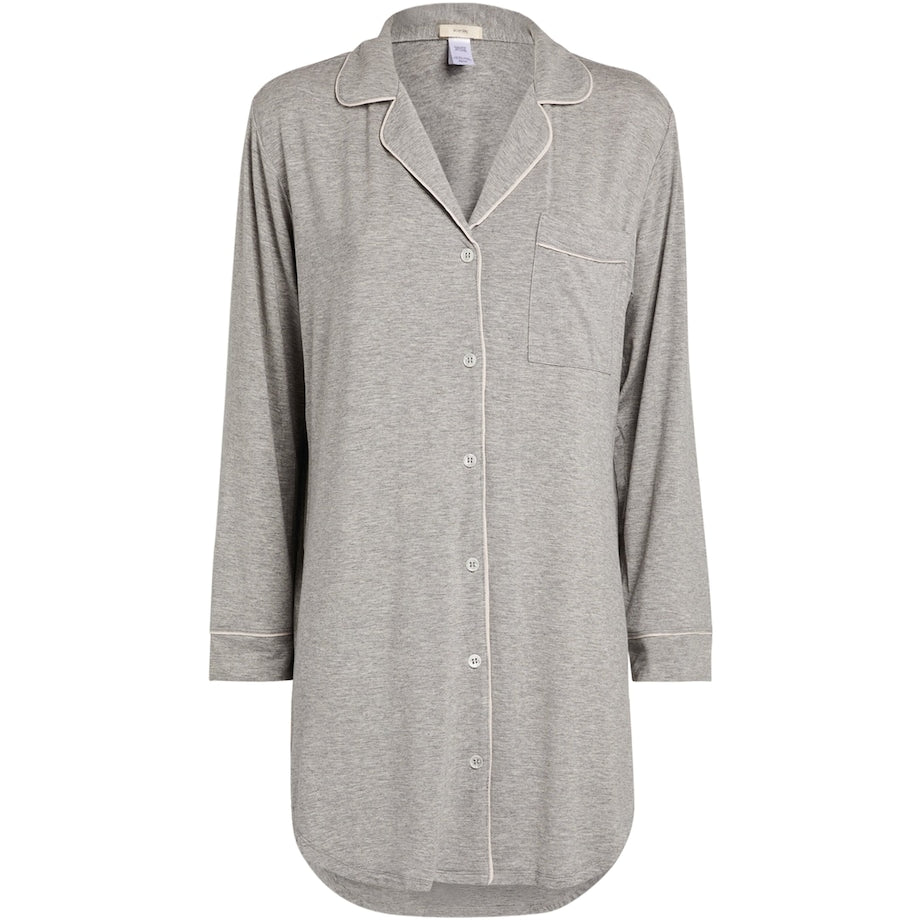 Eberjey Grey Modal Gisele Sleep Shirt