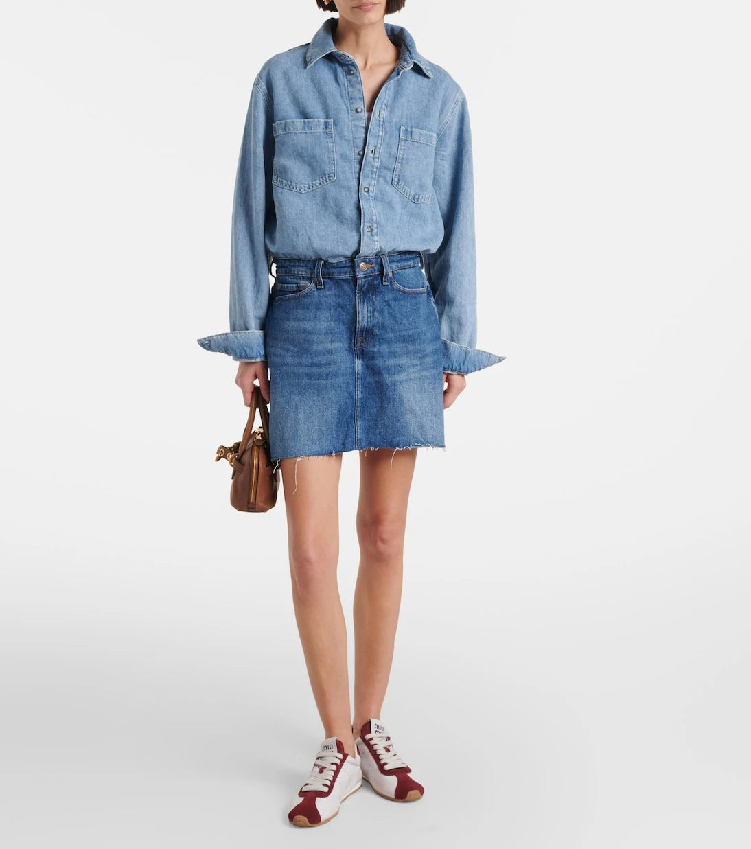 7 For All Mankind - Denim minidress