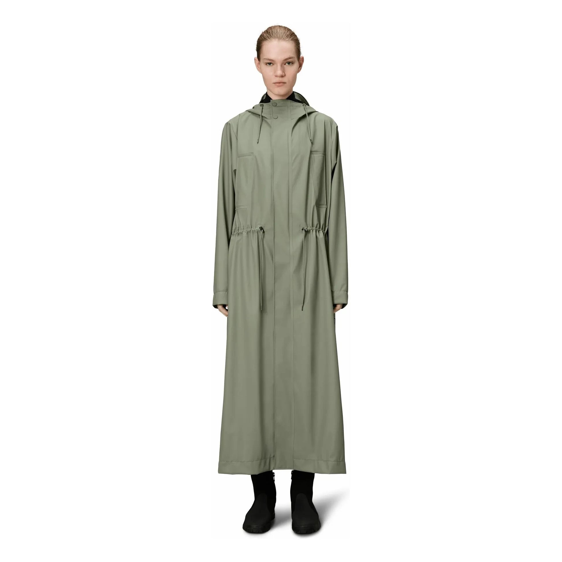 Rains - Bold W3 Long Jacket | Light khaki