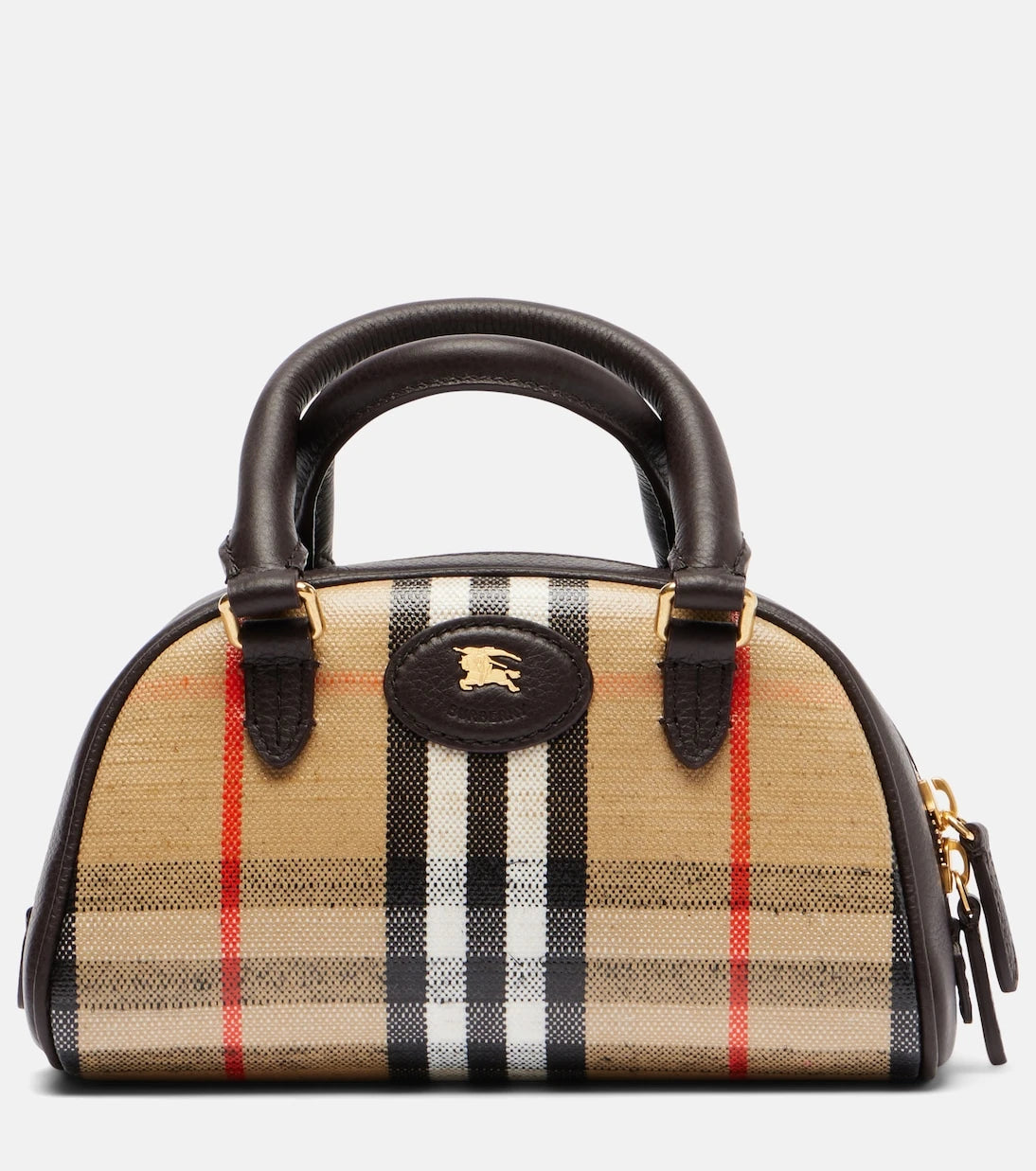 Burberry - Highlands Mini Burberry Check tote bag