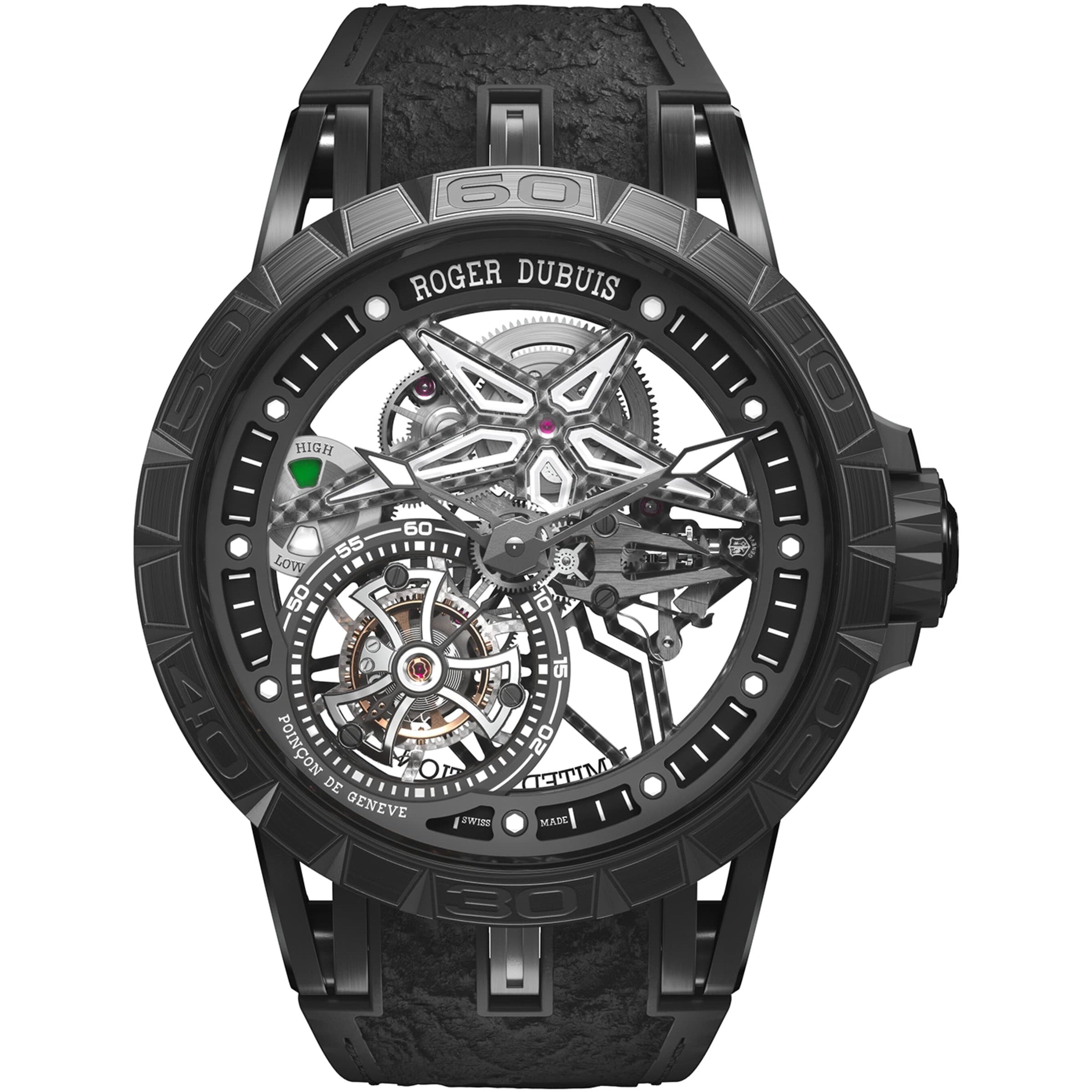 x Pirelli Titanium Excalibur Spider Watch 45mm