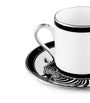 Dolce & Gabbana Casa Zebra Coffee Cups and Saucers (Set of 2)