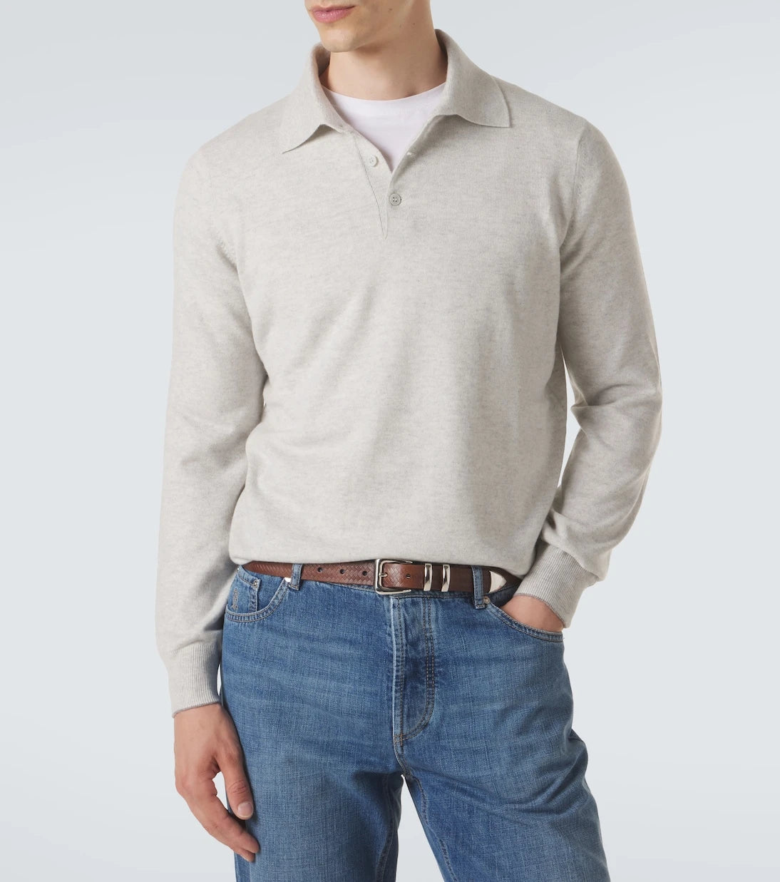Brunello Cucinelli - Cashmere polo sweater
