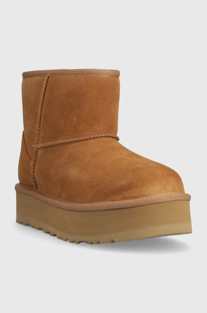 UGG KIDS CLASSIC MINI PLATFORM Çocuk Süet Apre Ski Botları