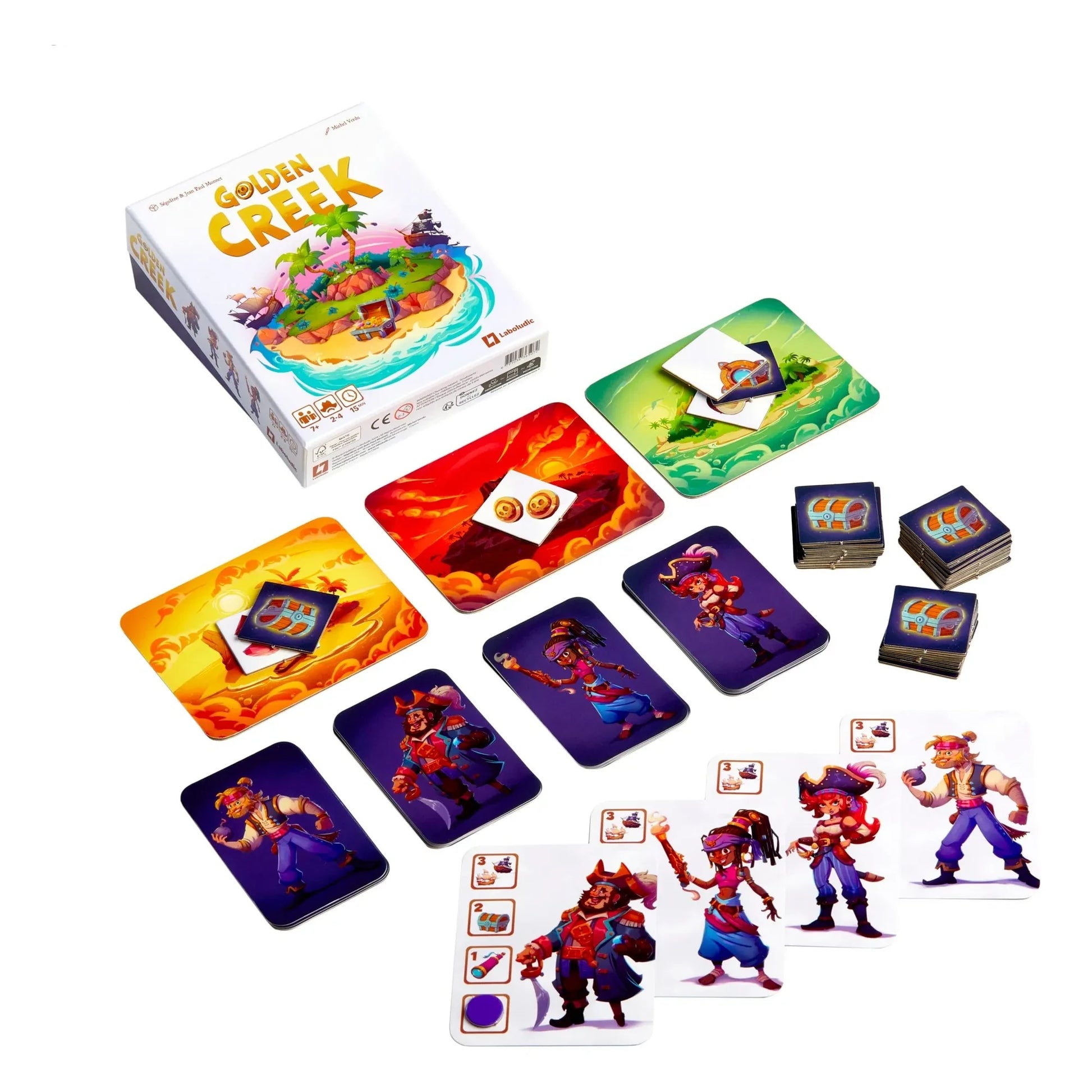 Laboludic - Golden Creek strategy game