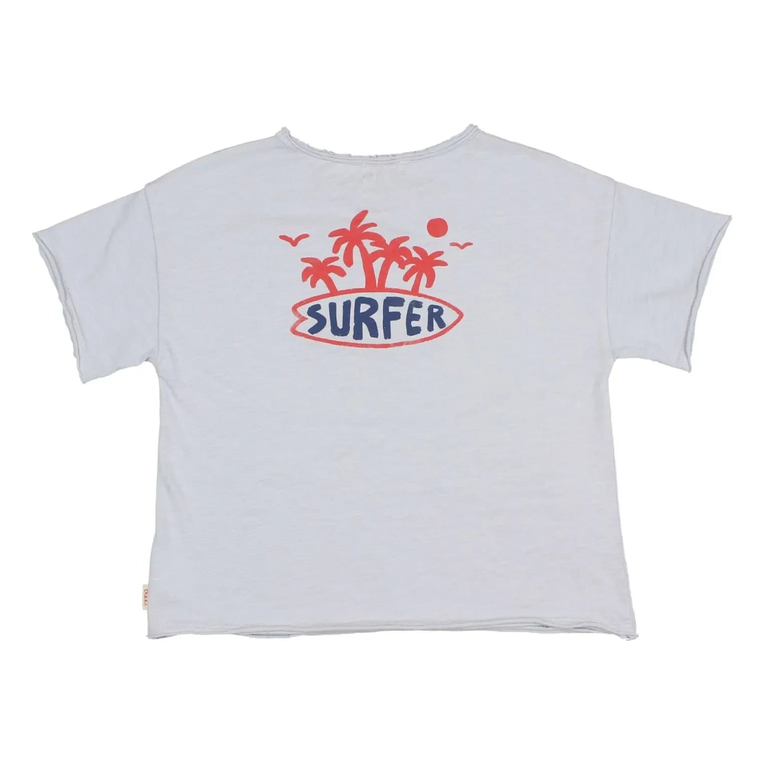 Búho - Surfer T-shirt Organic cotton | Light Blue