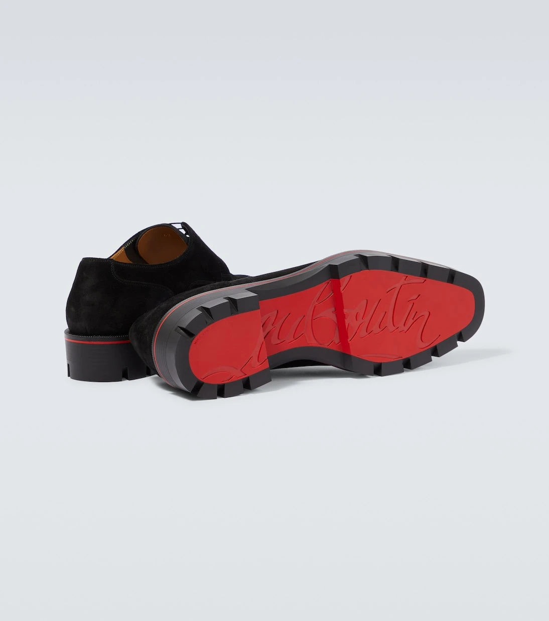 Christian Louboutin - Davisol suede Derby shoes