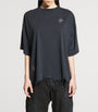 Balenciaga Black Distressed Oversized T-Shirt