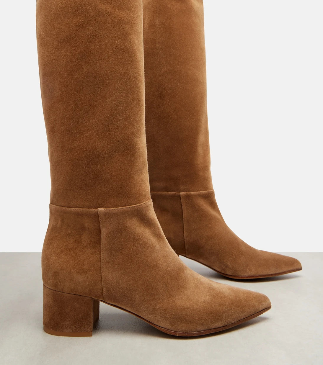 Gianvito Rossi - 45 suede over-the-knee boots