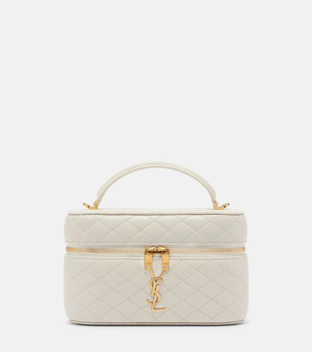 Saint Laurent - Gaby Mini quilted leather vanity bag