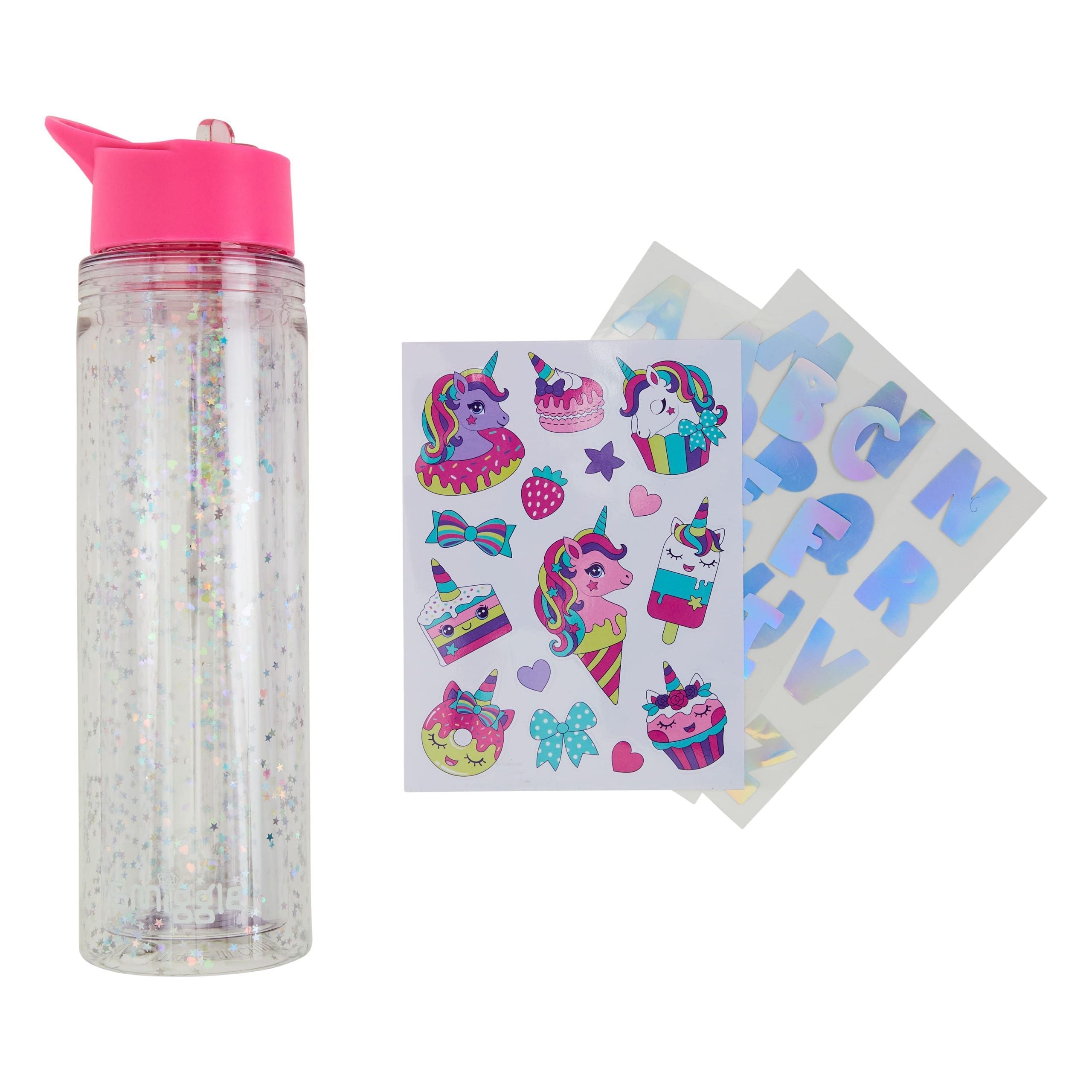 Smiggle - Kendin Yap 500 ml BPA İçermeyen Su Şişesi