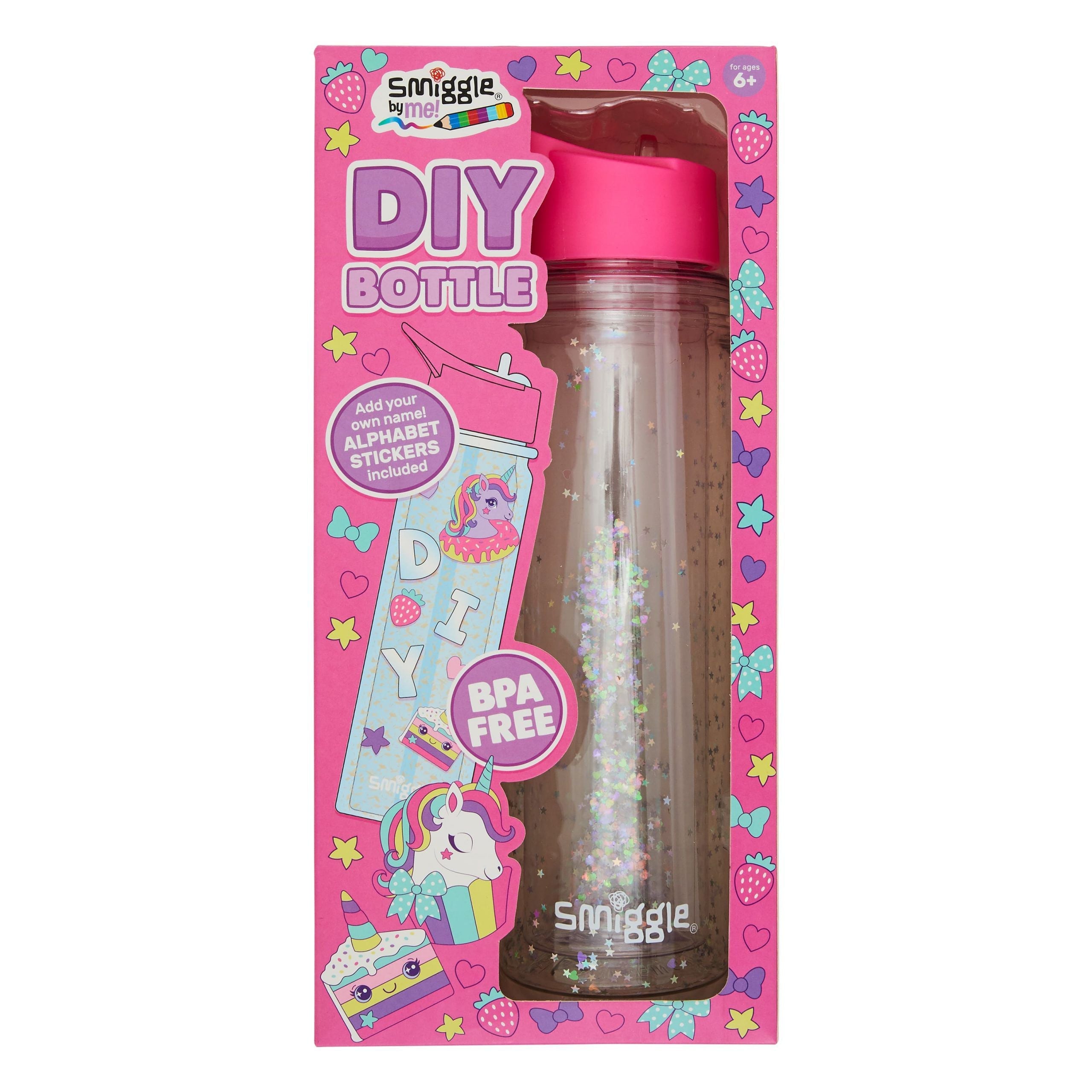 Smiggle - Kendin Yap 500 ml BPA İçermeyen Su Şişesi