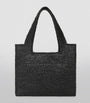 LOEWE Black x Paula's Ibiza Medium Font Tote Bag