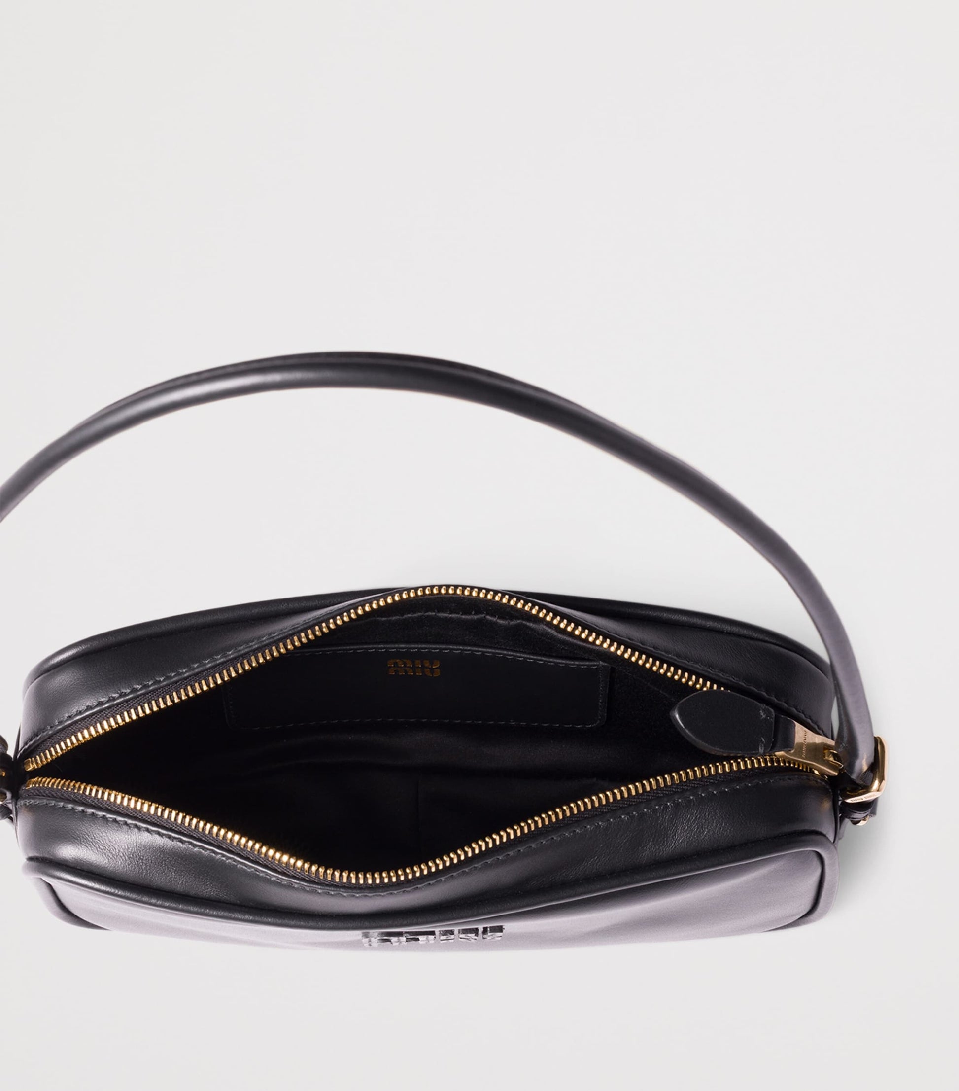 Miu Miu Black Leather Pouch