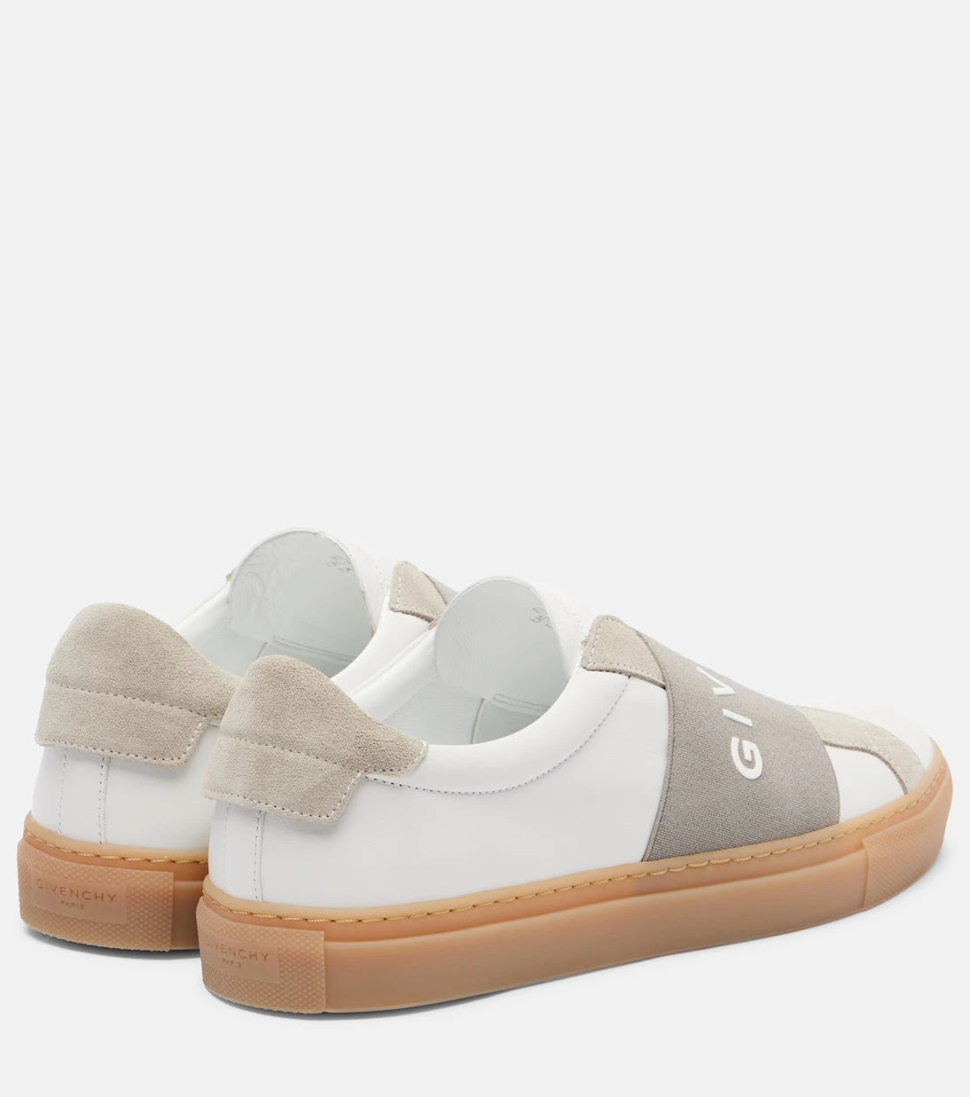 Givenchy - Urban Street logo leather slip-on sneakers