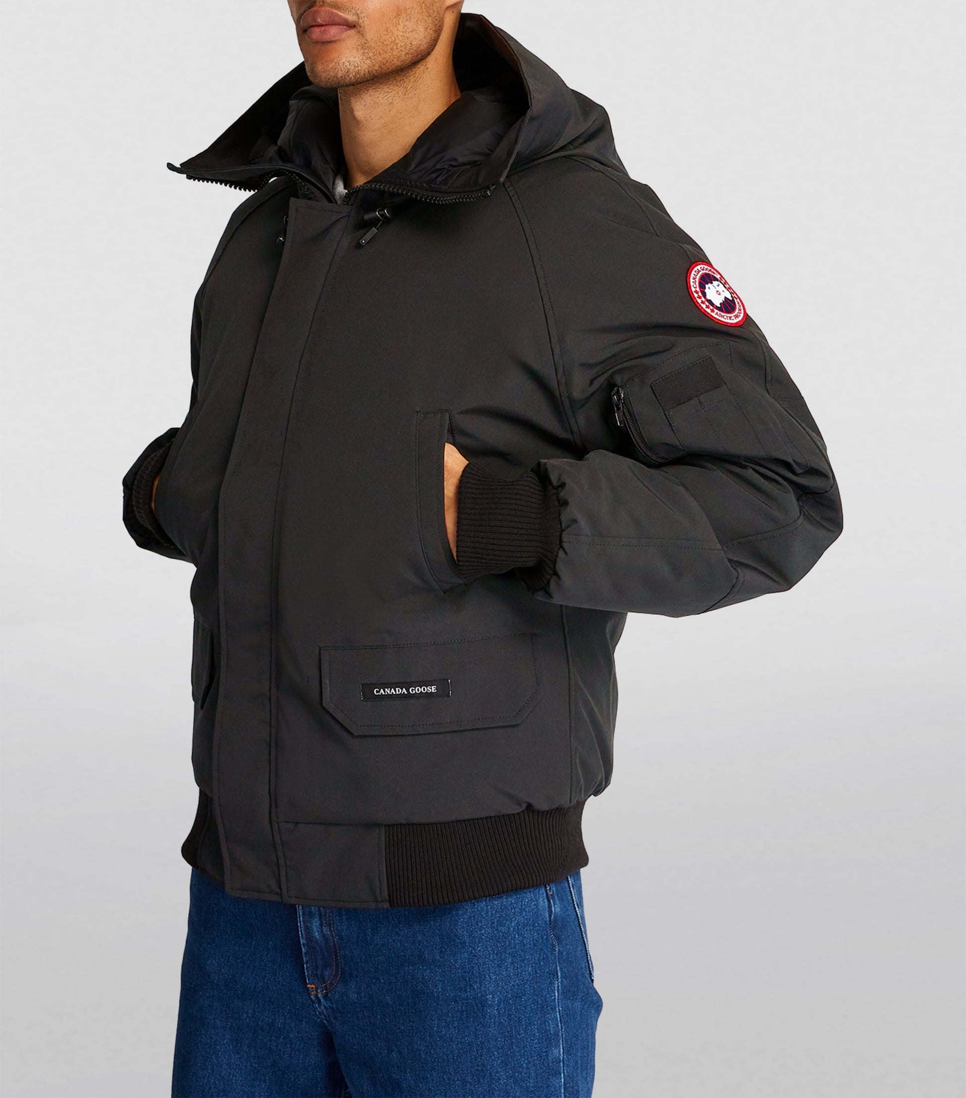 Canada Goose Black Chilliwack Bomber Jacket