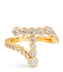 Yellow Gold and Diamond Ensemble 'T' Ring